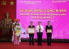 Trường Chính trị tỉnh Đồng Tháp đón Bằng công nhận đạt chuẩn mức 1